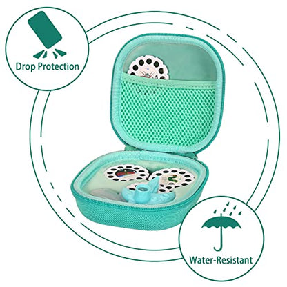 Aenllosi Hard Case for Moonlite Mini Projector Gift Pack fits upto 20 | EVA case construction, Water-resistant design, Dust-resistant design, Smooth zipper access, Carry handle, Case only - color: Mint
