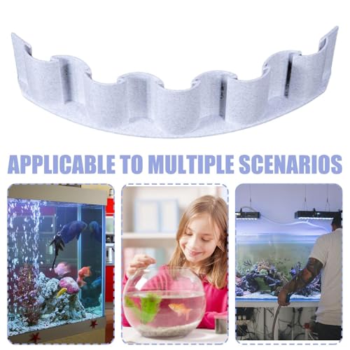 Aquarium Substrate Divider - Aquarium Sand Separator, Sand Isolation Board Substrate Barrier, Fish Tank Landscaping Decorative Panels to Separate Substrates Layers in Aquariums Or Terrariums - size: B
