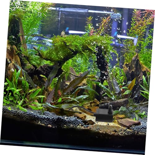 Small Submersible Water Mover for Fish Tank Quiet USB Mini Aquarium Fountain Motor Durable Material with Smooth Surface Safe for Circulation and Water Transfer