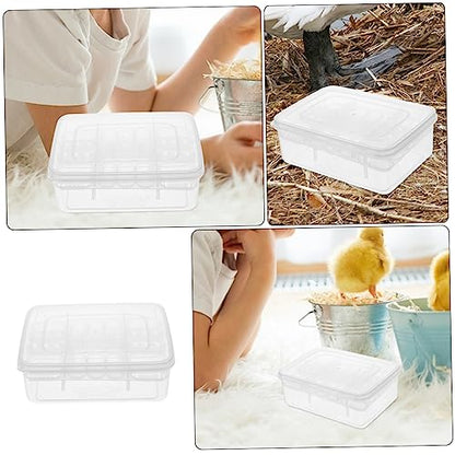 Sosoport Plastic for Hatching Lizard Eggs and Design for Easy Observation for Reptile Incubation