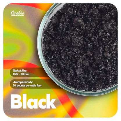 CaribSea Eco-Complete Planted Aquarium Substrate - 20 lbs - Black Nutrient-Rich Gravel for Freshwater Planted Tanks - Promotes Healthy Plant Growth & Water Stability - color: Black, size: 20 POUNDS