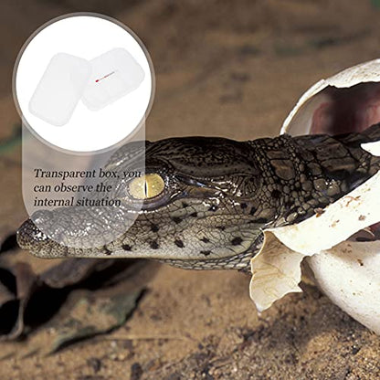 balacoo 12 Eggs Incubator Tray Snake Gecko Lizard Box Reptile Hatchery Breeding Incubator