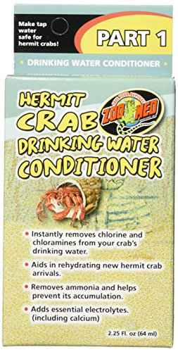 Zoo Med Hermit Crab Drinking Water Conditioner - color: Greens, size: 2.25 FZ