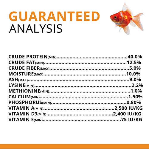 Fluval Bug Bites Goldfish Fish Food, Pellets for Medium to Large Sized Fish, 3.53 oz, A6584 | Pellets for Medium to Large Sized Fish - size: 3.5 Ounce (Pack of 1)