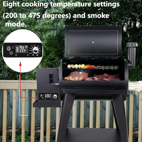Control Board for Pit Boss Pellet Grill， for Pit Boss PB440D2/PB1150G etc Grill,with W/LCD Display Adjustable Temperature Size - size: Control Board