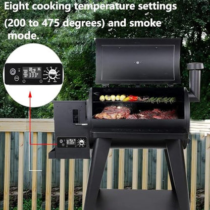 Control Board for Pit Boss Pellet Grill， for Pit Boss PB440D2/PB1150G etc Grill,with W/LCD Display Adjustable Temperature Size - size: Control Board