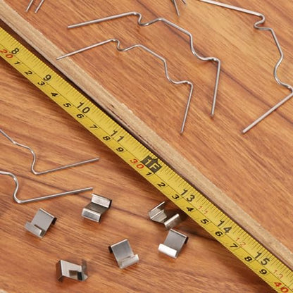 Uxcell 150pcs Greenhouse Glazing Clips, 75mm Stainless Steel W Type Greenhouse Glazing Wire Clips - size: 75mm
