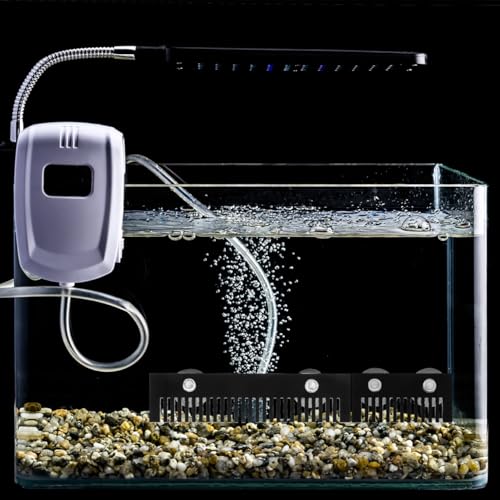 2Pcs Aquarium Overflow Comb for Fish Tank Detachable Acrylic Fish Barrier Accessory Prevent Fish Overflow for Aquatic Environments with Suction Cups