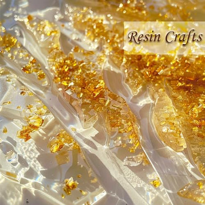 1.3 LB Crushed Glass Broken Fire Glass Pieces for Crafts,Resin Arts,Yellow | Crush Terrarium Rocks Stones for Fire Pit,Succulents,Fall Vase Fillers,Candle Holder Filler - color: Yellow