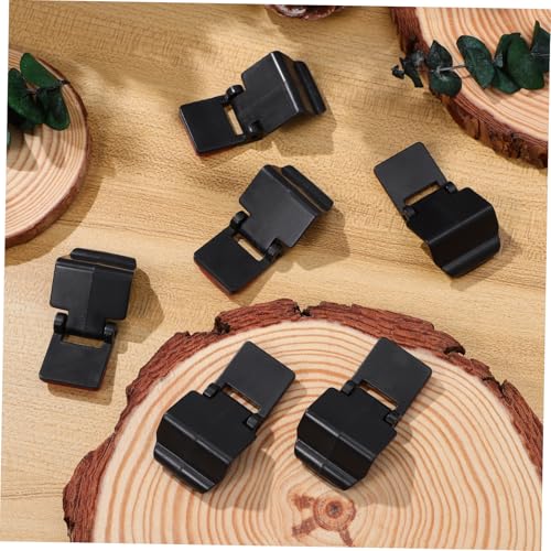 BESPORTBLE Reptile Cage Clips - 6 Pack Plastic Aquarium Lid Locks for Terrarium and Fish Tank - Secure Screen Clips for Reptile Tanks Locking Clips for Habitat Management
