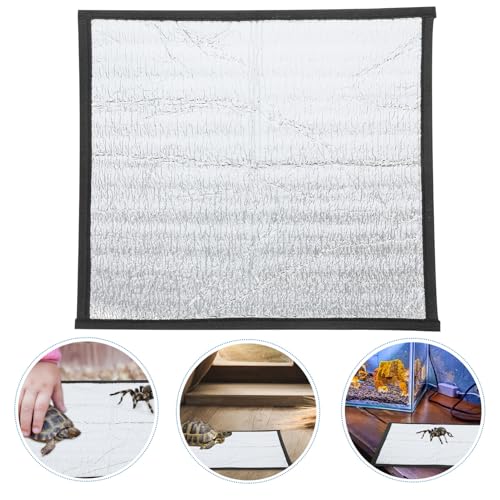 Totority Heating Pad for Reptiles Self-Heating Mat for Chinchillas Turtles and Pets Film Reptile Heat Pad for Cozy Habitats