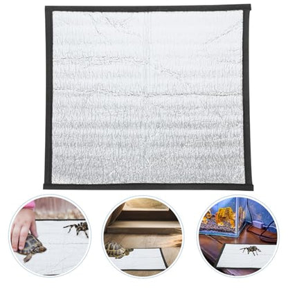 Totority Heating Pad for Reptiles Self-Heating Mat for Chinchillas Turtles and Pets Film Reptile Heat Pad for Cozy Habitats