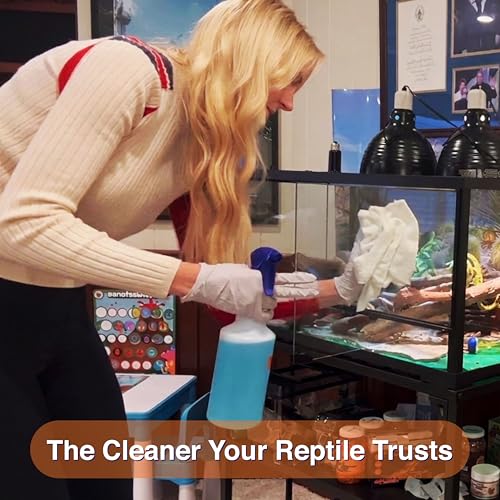 3 Refills of 32 oz Each, Chlorhexidine Solution 2%, Chlorhexidine Cleaning Solution, Chlorhexidine Spray for Reptile Habitats
