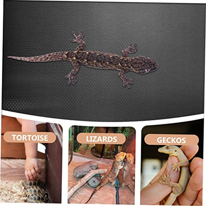 SUPVOX Reptile Carpet for Bearded Dragon Lizard Snake Turtle Soft Substrate Mat for Reptile Tank Non-Toxic Terrarium Bedding Easy to Clean 48 x 24