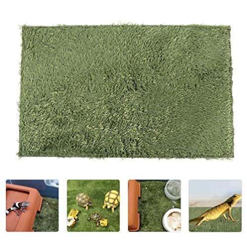 Alipis Reptile Mat Washable Crawl Pets Carpet and Absorbent Terrarium Liner for Bearded Dragons Snakes Turtles and Amphibians
