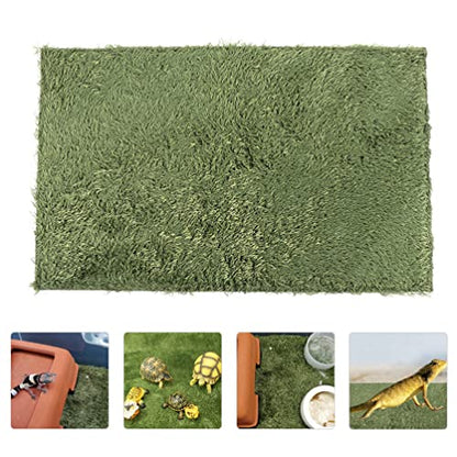 Alipis Reptile Mat Washable Crawl Pets Carpet and Absorbent Terrarium Liner for Bearded Dragons Snakes Turtles and Amphibians
