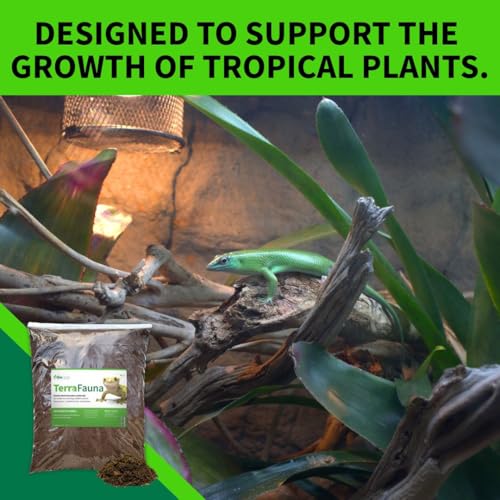 The Bio Dude Terra Fauna Bioactive Reptile Substrate 36 Quart for terrariums and vivariums. Bioactive Habitat Substrate for Crested Geckos, Gargoyle Geckos, Day Geckos, Frogs and Some arachnids