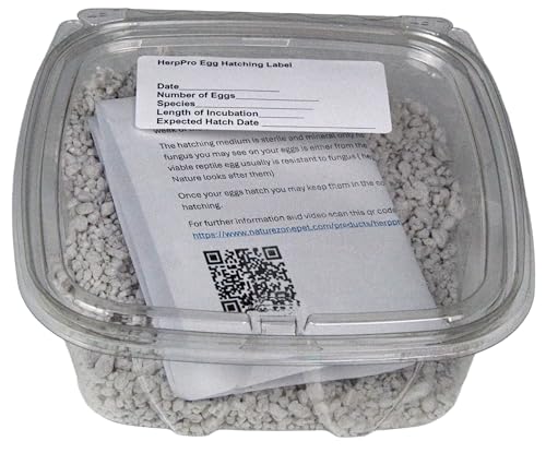 HerpPro Hatch Kit Hatching Reptile Eggs, Lizards, Snakes, Pythons, Tortoises, Turtles