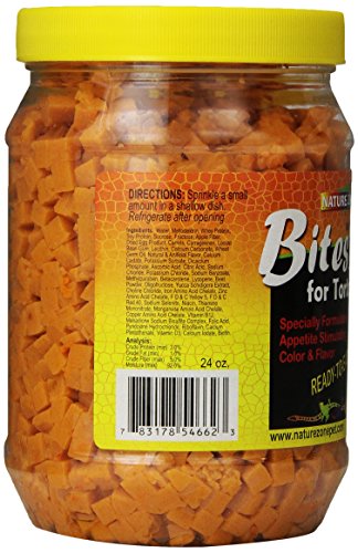 Nature Zone Bites for Tortoises, Soft Moist Food, 24 oz