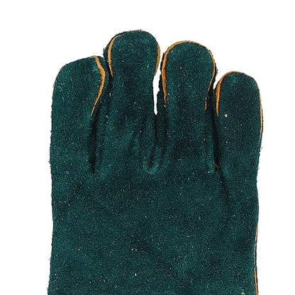 Animal Handling AntiBite Gloves for Dog Training Reptile Snake Handlers ScratchProof Bite Resistant Gloves with Reinforced Palm and Cotton Lining (S) - size: S
