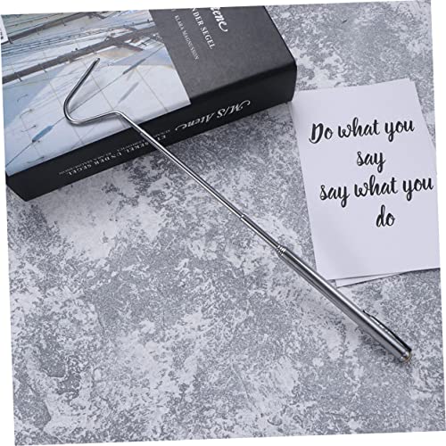 Happyyami 2pcs Snake Catching Hooks Telescoping Reptile Grabbers for Safe Handling of Snakes and Other Reptiles Sturdy Stainless Steel Design