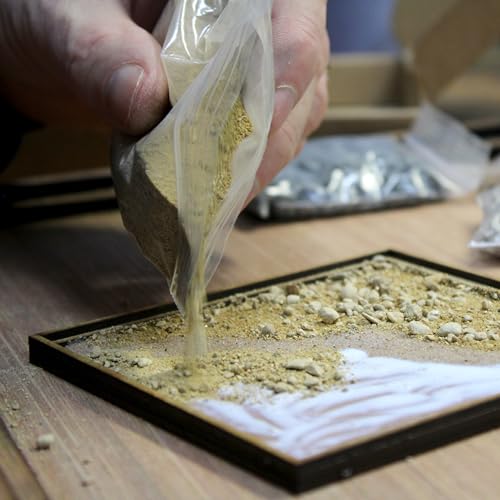 WWS War World Scenics WWScenics Army Coarse Sand | 200g Bag | Wargame Scenery & Basing Material - size: 109 ml (200 g)