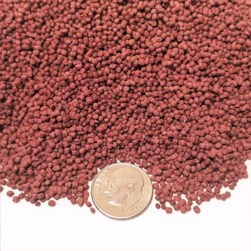 2mm -1/16" Ultra Intense Color Enhancing Floating & Sinking Pellets for Catfish, Shrimp, Discus, Cichlids, Koi & Pond Fish, All Tropical Fish - 10-lbs - size: 10 Pound (Pack of 1)