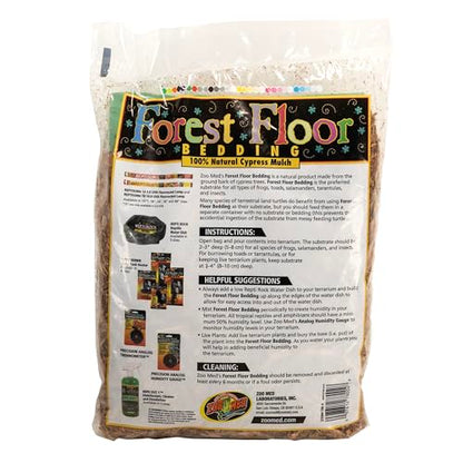 Zoo Med Forest Floor Bedding, 4qt(Pack of 12) - size: 4 Quarts (Pack of 12)