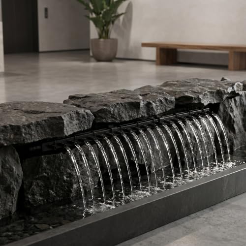 YARNOW 1 Set Fountain Rain Water Drip Tube - Splicable Rainfall Effect Spray Bar Kit for Terrarium Or Hydroponic Drip System, Modular Water Distribution Tool