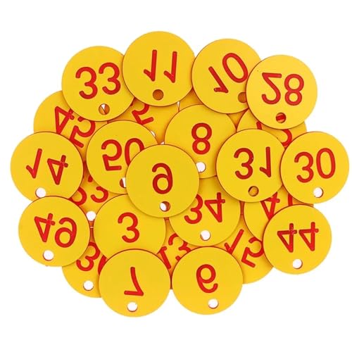Engraved Numbered Tags 1-200 Multicolor Livestock Garden Beekeeping Mating Box Mark(Deep Blue) - color: Deep Blue