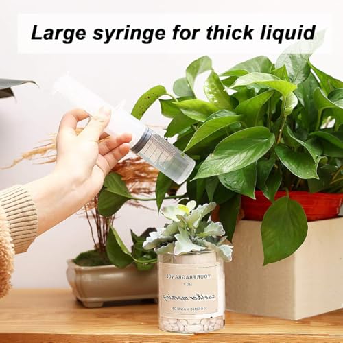 4 Pack 150mL Large Syringe for Liquid with Tip Cap, Plastic Liquid Syringes Individually Sterile Sealed - style: 150mL