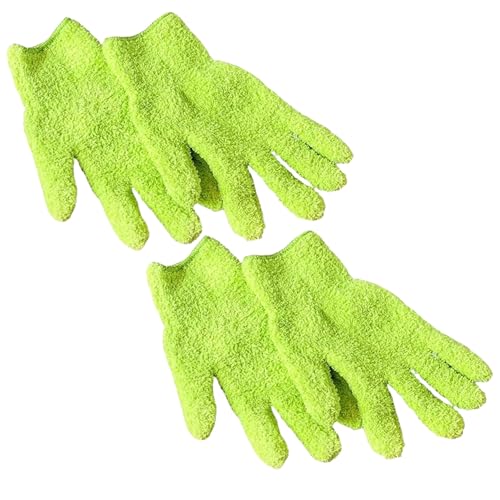 Flora Microfiber Dusting Gloves for Houseplants –Save Your Plants from Hidden Killers–Ultra-Gentle Microfiber