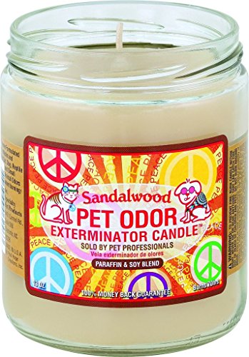 Sandalwood Pet Oder Exterminator Candle„ 13 oz