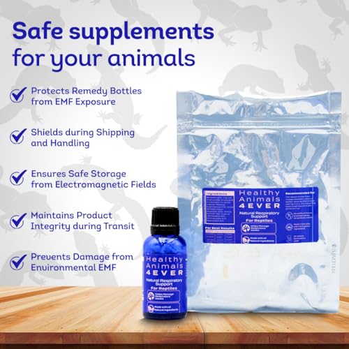 HealthyAnimals4Ever HA4E - Reptile Respiratory Support - Natural Immune-Boosting Formula for Breathing Ease, Airway Clarity & Lung Health - 300 Tablets