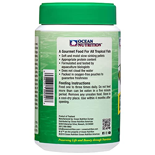 Ocean Nutrition Formula Two Pellets - Fish Food for Herbivorous & Omnivorous Marine Tropical Fish, High Protein(40%) - 14 oz (400 g) Medium Pellets - size: 14 Ounce (Pack of 1), style: Medium Pellet Size (+/- 3.1mm)