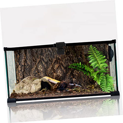 8pcs Reptile Feeding Tank Buckle Escape Latch for Glass Turtle Terrariums Clips for Tortoise Breeding Cases Smooth Design for Optimal Ventilation