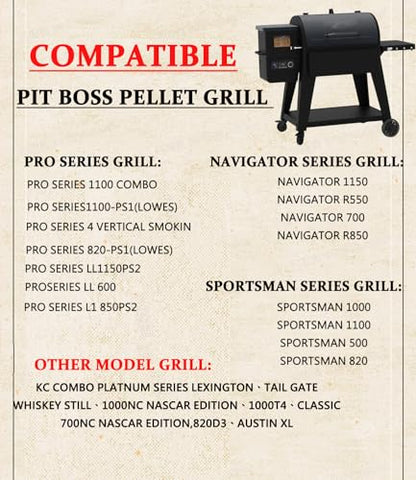 Replacement RTD Temperature Probe Sensor, Compatible with Pit Boss Pellet Grill PB1000XL-025-R00 V2 - size: RTD Sensor Probe