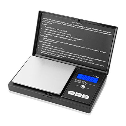Digital Pocket Gram Scale 600g x 0.1g High Precision | Mini Grams Scale Weighs Kitchen Small Food, Coffee, Jewelry, Ounces, Grains, LCD Display, 304 Stainless Steel, Tare Function - size: 600g / 0.1g (Standard)
