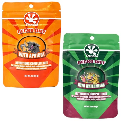 Pangea Gecko Diet Watermelon & Apricot Bundle - 2oz Watermelon and Apricot