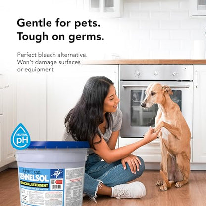ATP KennelSol Disinfectant & Cleaner for Kennels, 640 fl oz, 1 ct | EPA-Registered, Concentrated Formula, Industrial Germicidal Detergent and Deodorizer for Shelters and Rescue Organizations - size: 640 Fl Oz (Pack of 1)