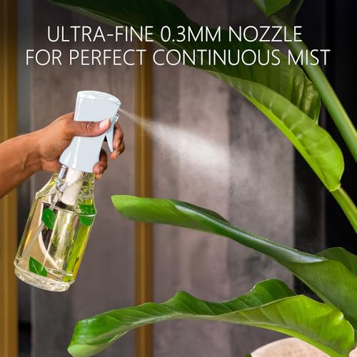 FLAIROSOL BOTANICA Continuous Plant Mister, 24oz/700ml, Leakproof | Continuous ultra fine mist for flowers, gardening & houseplants, leakproof, refillable mist sprayer