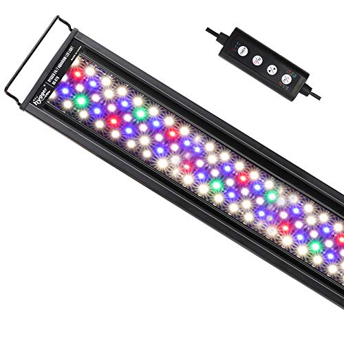 hygger Advanced LED Aquarium Light with Timer, 24/7 Lighting Cycle & DIY Mode, Full Spectrum Fish Tank Light for 18-24 in Freshwater Planted Tank - size: 18"- 24"