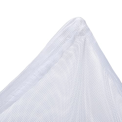 JIHAQUA Aquarium Filter Bags with Plastic Zipper, 14 x 18 inch, 6 Pack | Large, Reusable, Fish Tank Filter Media, Mesh Bags - size: 14 x 18 inch (6 Pack)