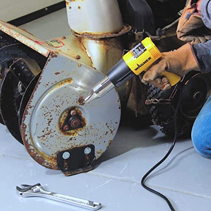 Wagner Spraytech HT1000 Kit Dual-Temperature Heat Gun with 3 Nozzles | Two heat settings and three nozzles support paint softening, shrink wrap, plastic bending and bolt removal. - size: HT1000 (Kit)