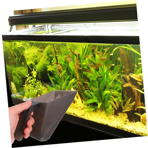 BESPORTBLE Fish Tank Sand Cleaner Tool Aquarium Shovel for Gravel and Sand Maintenance Easy to Handle Substrate Scoop for Fish Tanks and Reptile Corners