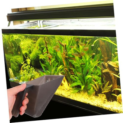 BESPORTBLE Fish Tank Sand Cleaner Tool Aquarium Shovel for Gravel and Sand Maintenance Easy to Handle Substrate Scoop for Fish Tanks and Reptile Corners