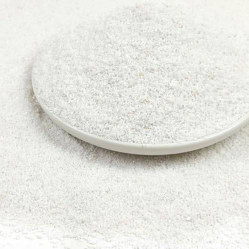 Aquarium Sand, 2lbs White Fish Tank Sand, Aquarium Gravel Substrate | for Aquascaping, Vivariums, Terrariums, Plants and Crafts - color: White, size: 2 lbs