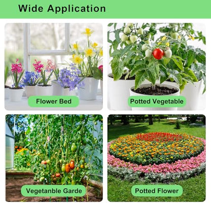 250FT Drip Irrigation System for Garden - 50FT 1/2" Main Tube & 200FT 1/4" Branch Tubing, Brass Splitter, Quick Connect Design, Perfect for Outdoor Plants, Raised Beds, Greenhouses - size: 248FT (48FT 1/2 Inch+200FT 1/4 Inch）