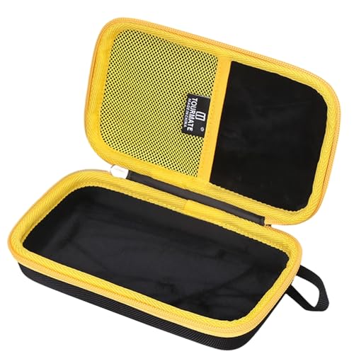 Tourmate Hard Case for KIZEN/Etekcity/Soonkoda/ThermoPro Infrared Thermometer Gun,Laser Surface Temp Reader Travel Box (Box for Sale) - color: Black & Yellow