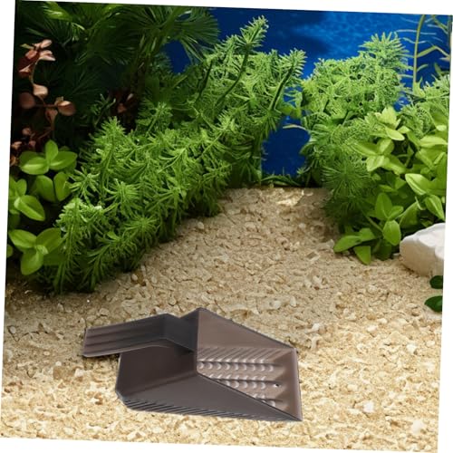 BESPORTBLE Fish Tank Sand Cleaner Tool Aquarium Shovel for Gravel and Sand Maintenance Easy to Handle Substrate Scoop for Fish Tanks and Reptile Corners